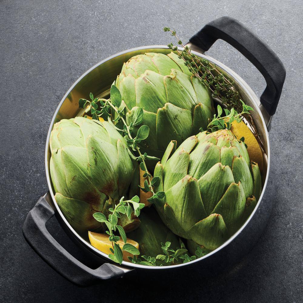 Tramontina Nesting 6-Piece Stainless Steel Tri-Ply Clad Sauce And Stock Pot Cookware Set