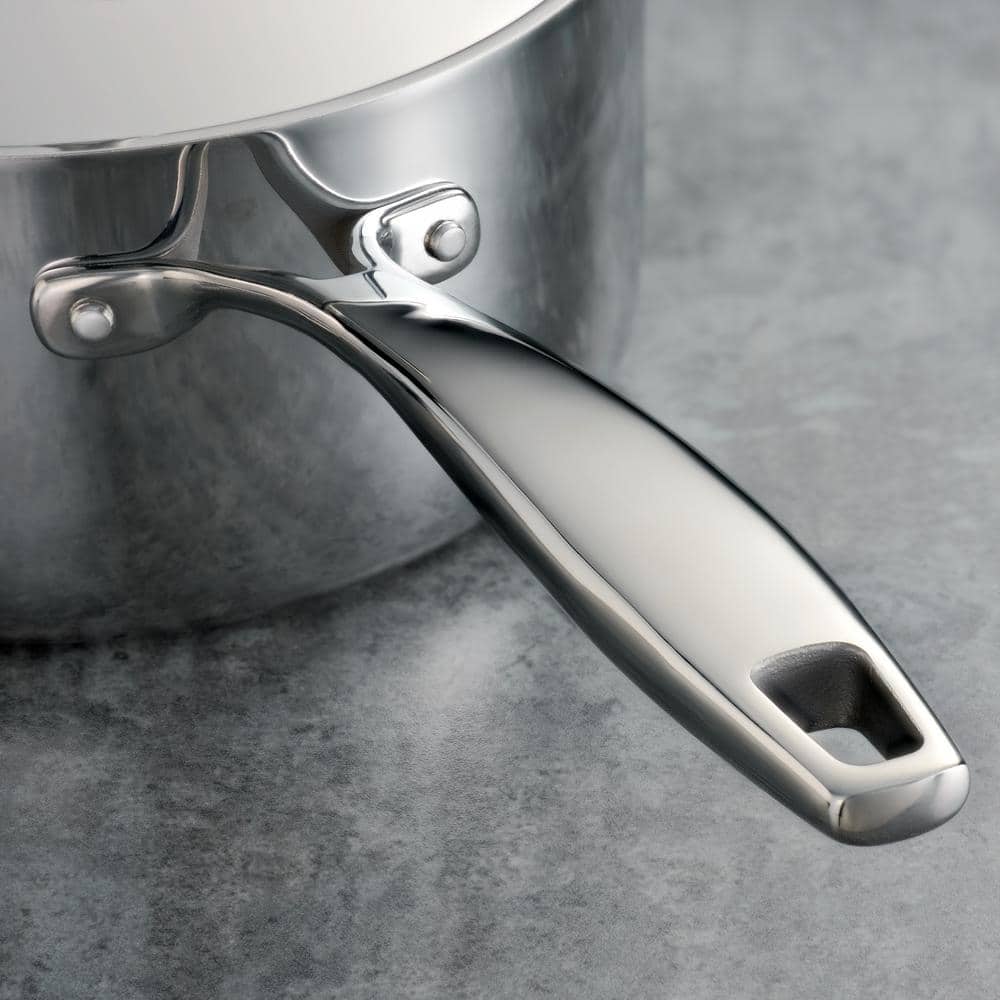 Tramontina Signature Tri-Ply Clad 10-Piece Stainless Steel Cookware Set