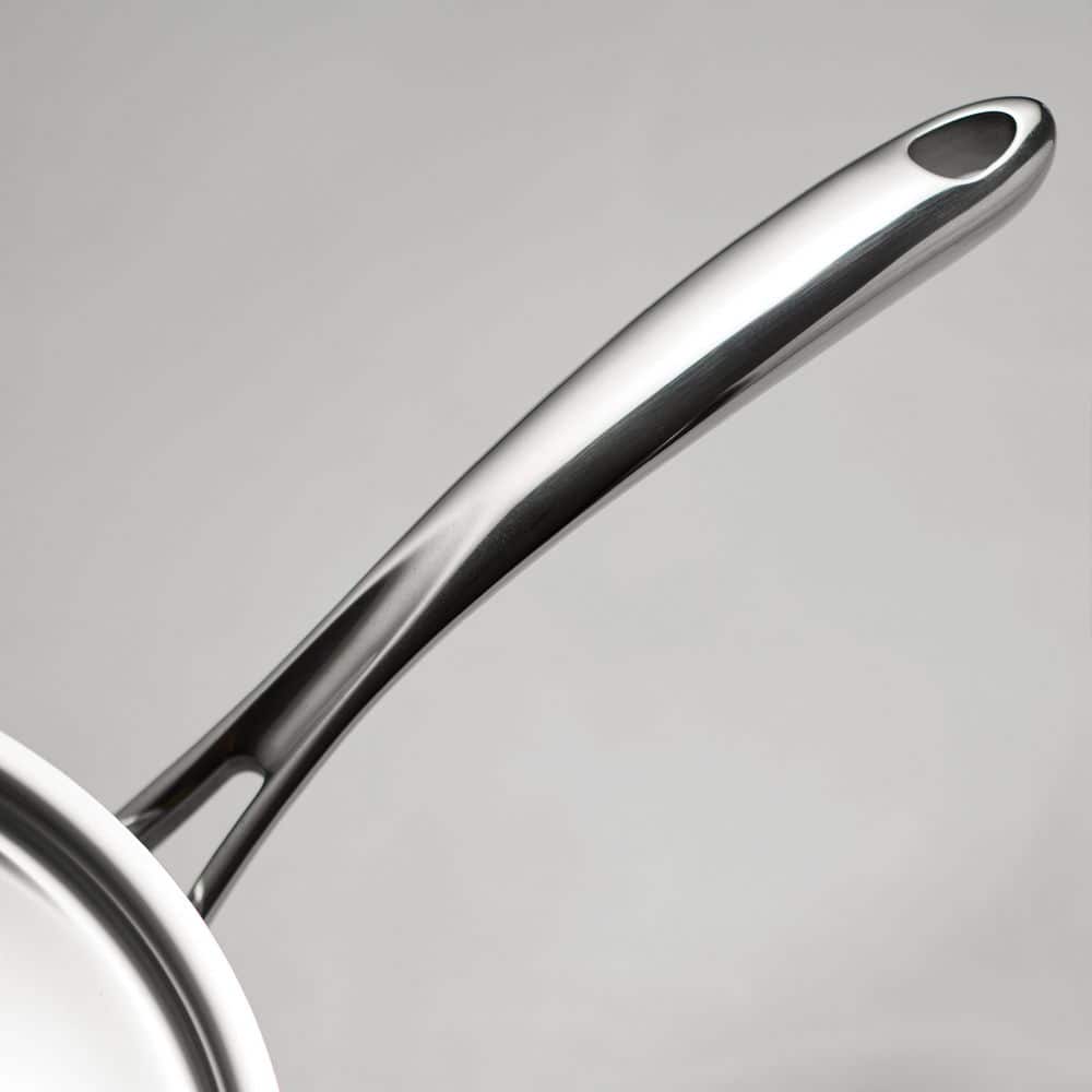 Tramontina Utsava 11 In. Ceramic-Coated Stainless Steel Dosa Frying Pan Tawa