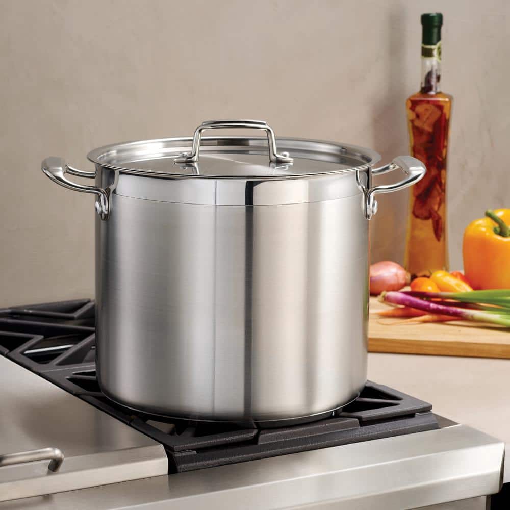 Tramontina Gourmet 12 Qt. Stainless Steel Stock Pot With Lid