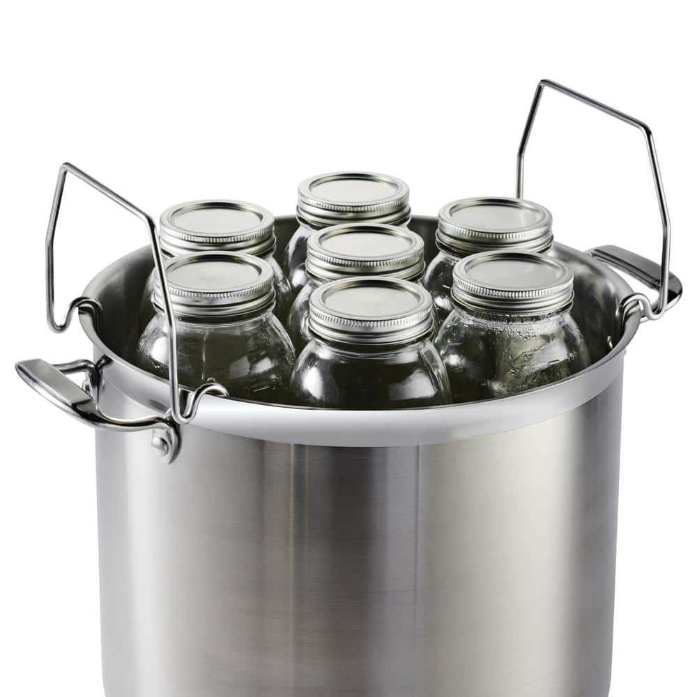 Tramontina 22 Qt. Stainless Steel Canning Stock Pot With Rack