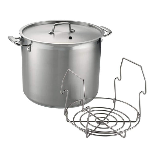 Tramontina 22 Qt. Stainless Steel Canning Stock Pot With Rack