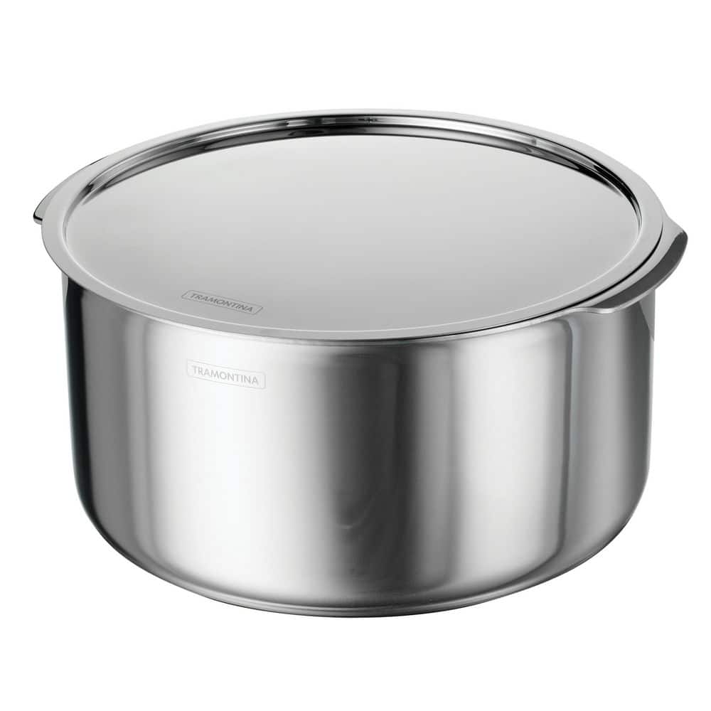 Tramontina Utsava 9.5 Qt. Tri-Ply Clad Stainless Steel Tope With Lid
