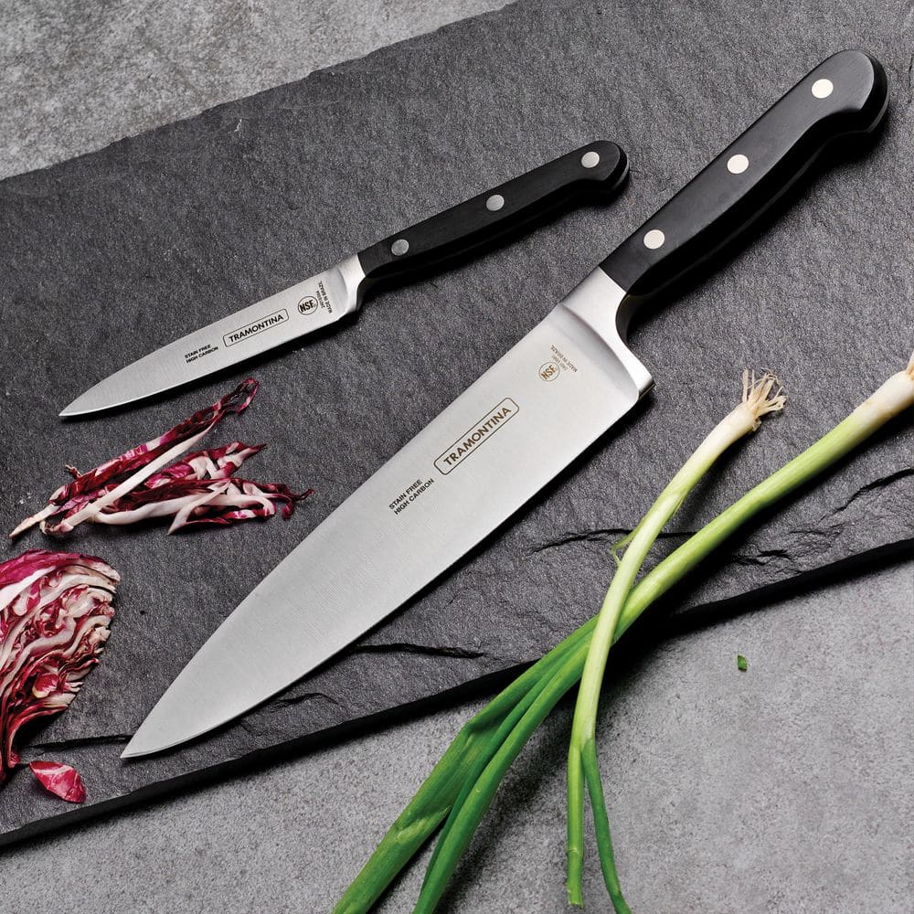 Tramontina Pro Series Forged 7-Piece Knife Block Set - High-Carbon Steel Blades