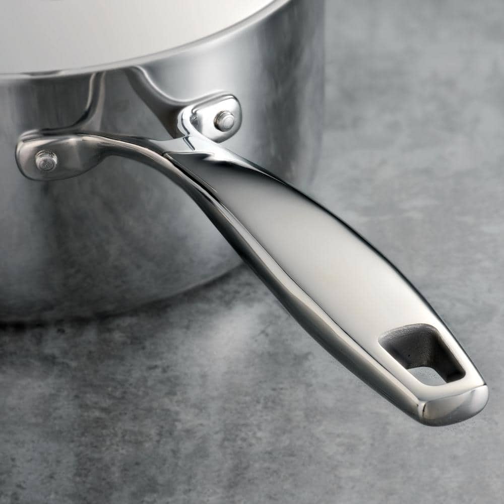 Tramontina Signature 4 Qt. Tri-Ply Clad Stainless Steel Sauce Pan With Lid