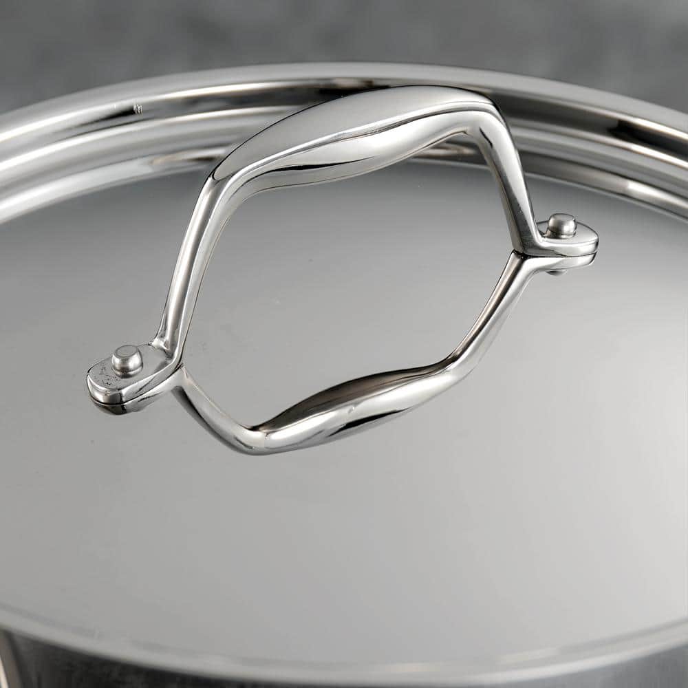 Tramontina Signature 4 Qt. Tri-Ply Clad Stainless Steel Sauce Pan With Lid