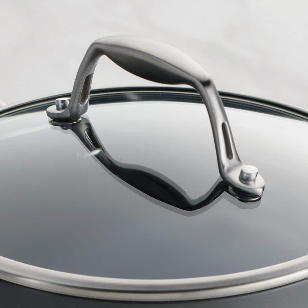 Tramontina Solara 4 Qt. Hard-Anodized Aluminum Nonstick Covered Sauce Pan