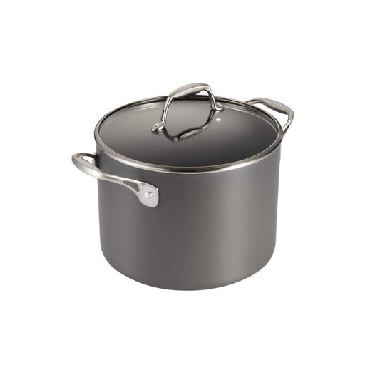 Tramontina 8 Qt. Hard-Anodized Aluminum Nonstick Covered Stock Pot