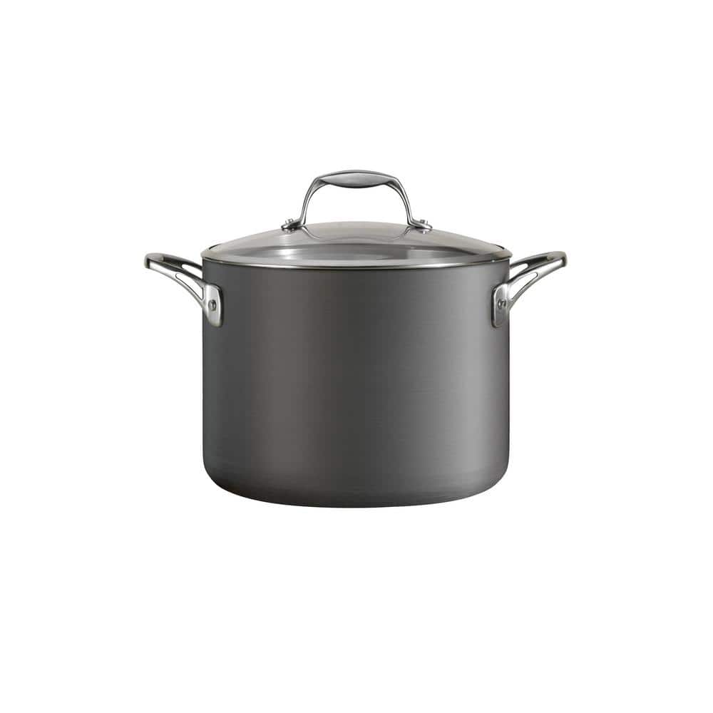 Tramontina 8 Qt. Hard-Anodized Aluminum Nonstick Covered Stock Pot