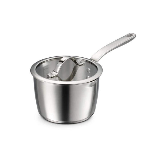 Tramontina Tempo 2 Qt. Tri-Ply Base Stainless Steel Covered Saucepan
